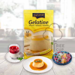 แผ่นเจลาติน/Gelatine(ตราเยลลิต้า)/ของใหม่ของแท้100%