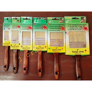 แปรงทาสี INDY รุ่นขนหนายาวพิเศษ Paint Brush 900 Series Wood Handle