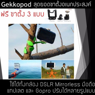 ขาตั้งกล้องอเนกประสงค์ Gekkopod ใช้ได้กับกล้องทุกประเภท