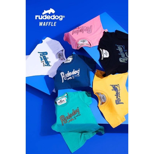 Rudedog Waffle เสื้อยืด ของแท้