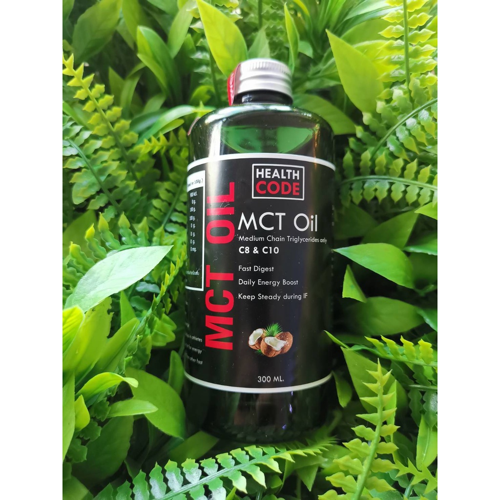 Mct oil300ml น้ำมันเพื่อสุขภาพ น้ำมันมะพร้าวบริสุทธิ์Keto คีโต Mct oil น้ำมันมะพร้าว