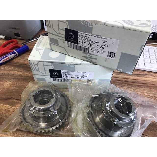 เฟืองปรับเพลาราวลิ้นไอดี ไอเสีย ของแท้ เครื่อง 271 EVO W204 C200 C180/W212 E200 E250/W211 E200kom/W2