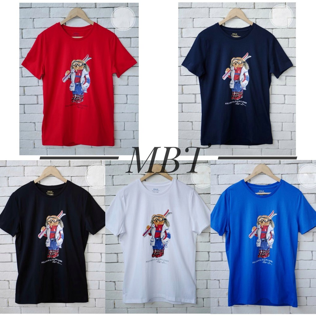 POLO RALPH LAUREN SKI BEAR JERSEY T-SHIRT | Shopee Thailand