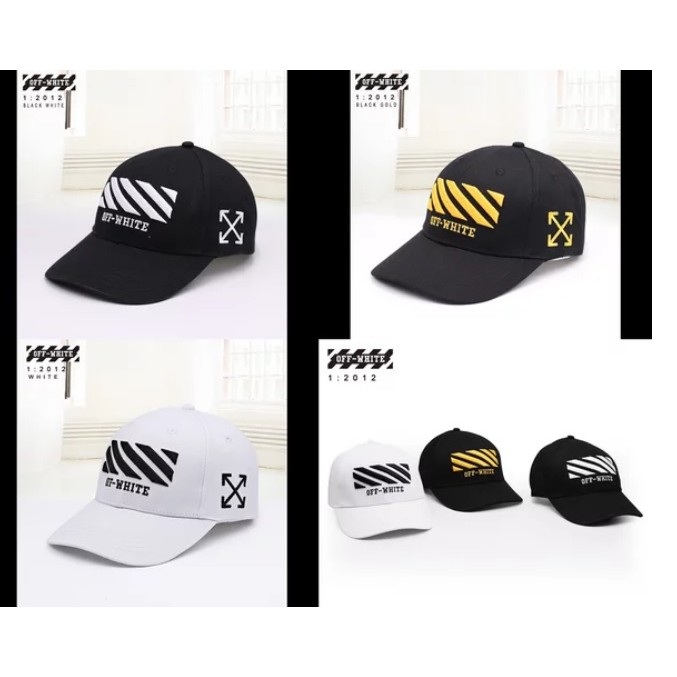หมวกเบสบอล ลายโลโก้ Distro OFF-White พรีเมี่ยม สําหรับผู้ชาย และผู้หญิง