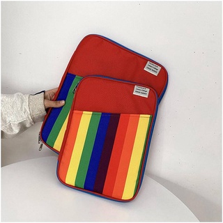 Rainbow Bar เวอร์ชั่นเกาหลี ipad11 นิ้ว notebook 13.3 14 นิ้ว laptop bag