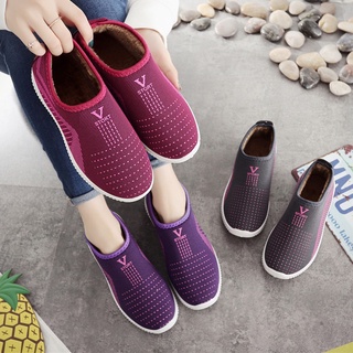 MonoShoes รองเท้าผ้าใบแฟชั่น รองเท้าสลิปออน  No. A083