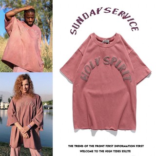 🤍พร้อมส่ง ทักแชท🤍 เสื้อยืด Kanye West Sunday Unisex ผ้าดี ใส่สบาย ทรงหลวม