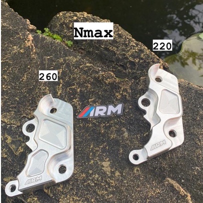 ขายึดคาลิปเปอร์ NMAX 230 & 260 (KALIPER: S1 SERIES, NISSIN SAMURAI, MEGAPRO, SUPRA, TIGER)