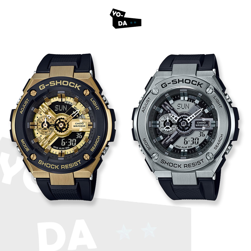 นาฬิกาข้อมือ Casio G-Shock G-STEEL รุ่น GST-400G-1A9,GST-410-1A 'สินค้ารับประกัน CMG 1 ปี'
