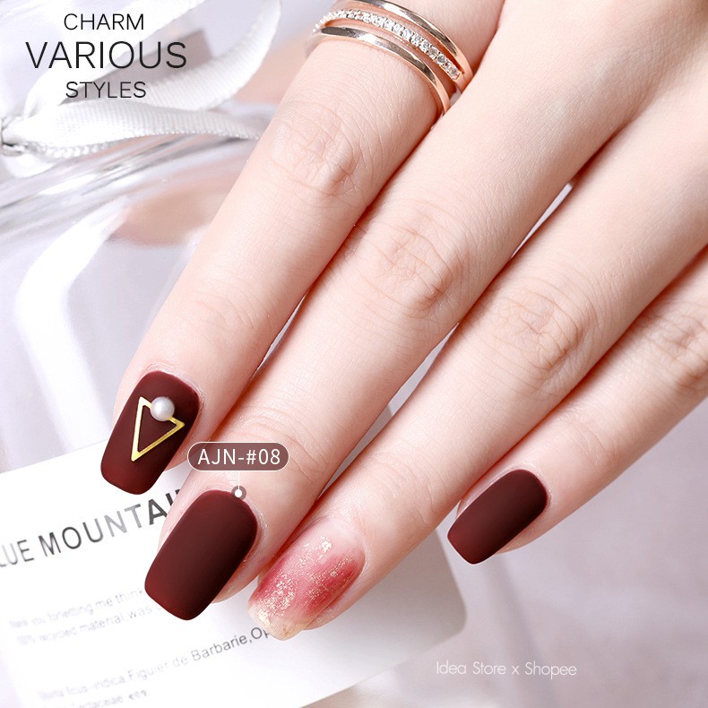 สีเจล สีทาเล็บเจล AS ( รหัส AJN ) สีแดง 9 เฉด 15ml รูปที่ 7