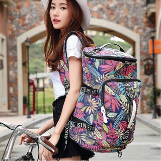 กระเป๋าเป้เดินทาง กระเป๋าเป้ Backpack รุ่น BA-163 (สีชมพู)