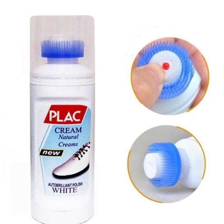 Plac Stain Bleaching Water Bottle สําหรับ Shoes, Sandals, Bags แปรง 100ml