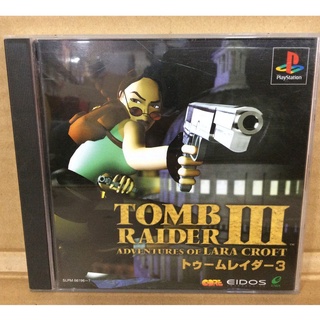 แผ่นแท้ [PS1] Tomb Raider III - Adventures of Lara Croft (Japan) (SLPM-86196~7) 3 Adventure