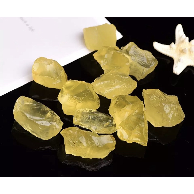 1 Piece Natural Rough Lemon Quartz  Quality Raw Bright Yellow Lemon Quartz for Healing and Making HandMade Pendent.