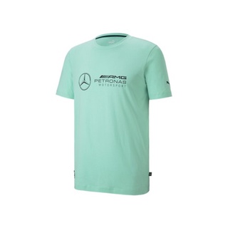 Mercedes-Benz เสื้อยืดสุภาพบุรุษ Puma สีเขียว MERCEDES AMG PETRONAS MOTORSPORT