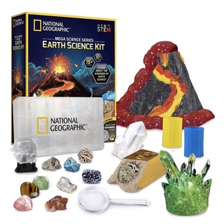 ชุดทดลองทางวิทยาศาสตร์ชุดใหญ่ NATIONAL GEOGRAPHIC Earth Science Kit - Mega Science Lab