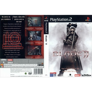 แผ่นเกมส์ PS2 Blade II   คุณภาพ ส่งไว (DVD)