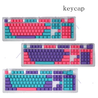 ปุ่มกดคีย์บอร์ดเชิงกล วัสดุ Pbt keycaps สองสี