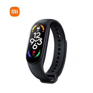 Xiaomi Mi Band 7 หน้าจอ 1.62 นิ้ว AMOLED ตรวจจับออกซิเจนในเลือดอัตโนมัติ โหมดออกกำลังกาย 120 โหมด และแบตเตอรี่ 180mAh รับประกันศูนย์ไทย 1 ปี