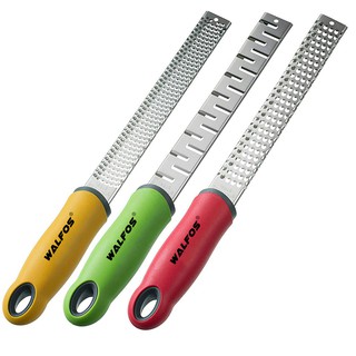 Walfos ที่ขูดชีสสแตนเลสมะนาวใบมีดคมช็อคโกแลตหั่นผลไม้ปอก