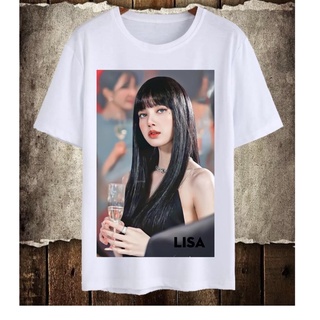 เสื้อสกรีนลายLisaพร้อมส่ง