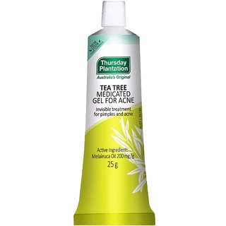 【SUVI】Australian Thursday Plantation Tea Tree Acne Gel Hydrating Moisturizing Acne Cream Light Acne Marks Repair 25gเจลแต้มสิว ให้ความชุ่มชื้น 25 กรัม 25 กรัม