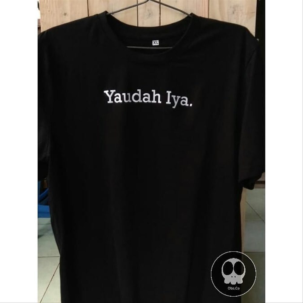 YAUDHAH IYA เสื้อยืด Distro คุณภาพ