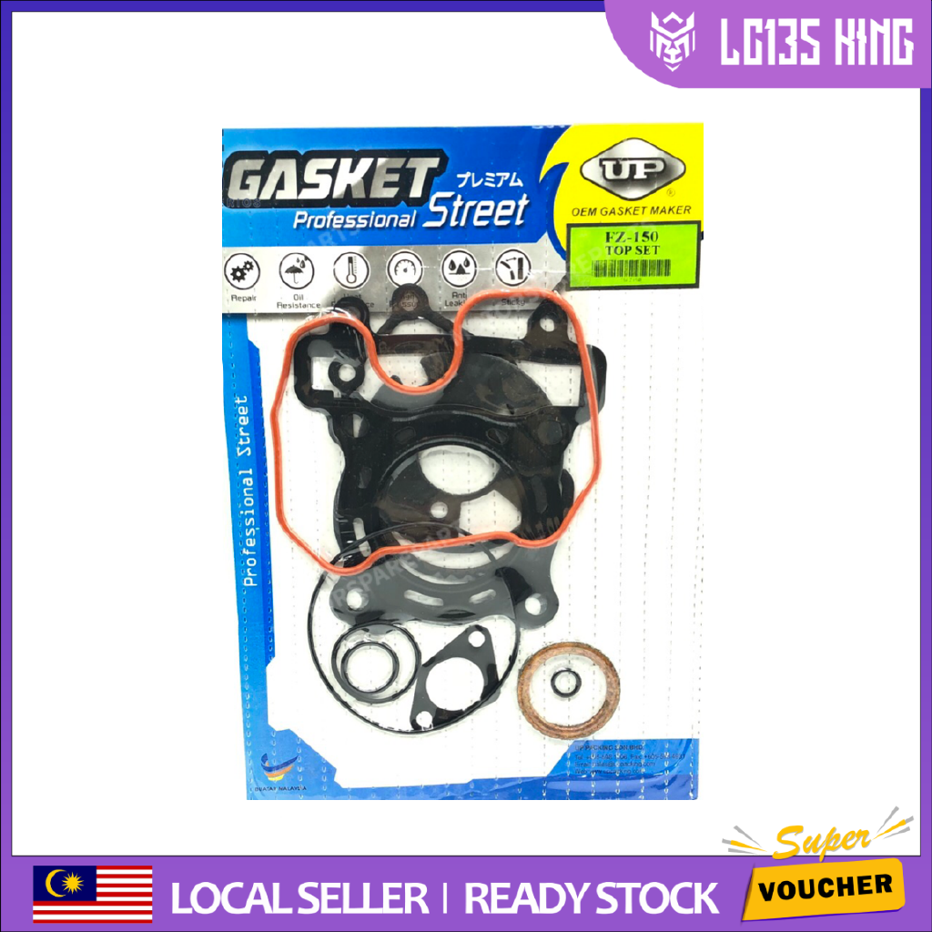 YAMAHA FZ150 FZ150i FZ150NEW FZ150 GASKET TOP SET GASKET STANDARD UP