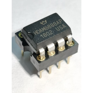 Dual OP-AMP ออปแอมป์   HDAM8888AP ตัวถังพลาสติก ผลิตที่ U.S.A. เสียงเทพ ของแท้ พร้อมส่ง