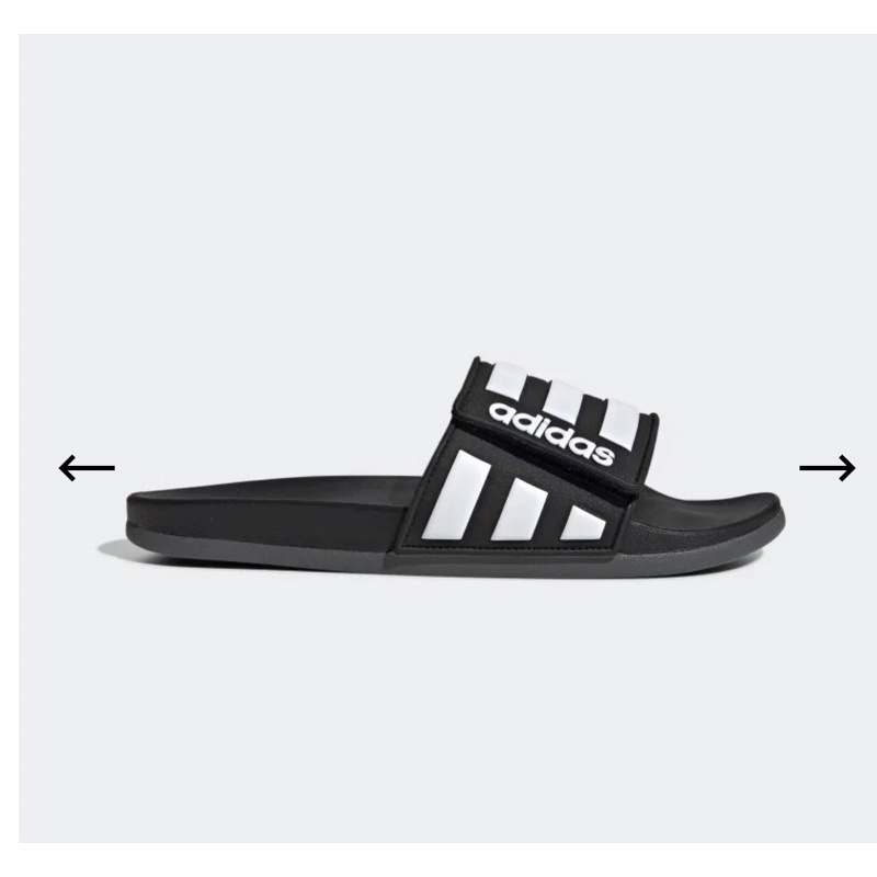 รองเท้าแตะ adidas adilette adj size 8uk