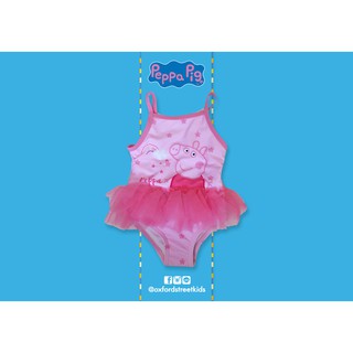 ✅ [12-18M] Peppa Pig Swimsuit By Mothercare ชุดว่ายน้ำเด็ก เป๊ปป้า พิก