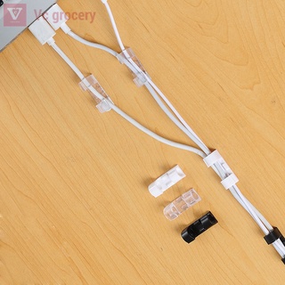 พร้อมส่ง. ที่เก็บสายไฟ ที่เดินสายไฟ ตัวติดสายไฟ ตัวติดเก็บสายไฟ กิ๊ฟเดินสายไฟ 182
