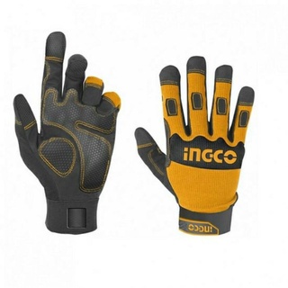 ถุงมือช่างกล XL อิงโค่ ถุงมือไมโครไฟเบอร์ Microfiber Mechanic Gloves