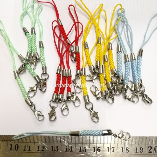 ปลีก/ส่ง ตะขอสายห้อยโทรศัพท์ กลม 10 เส้น