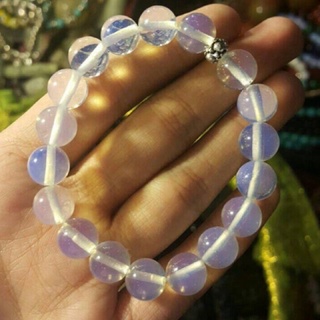 สร้อยข้อมือหินนำโชค Moonstone หินแท้ นำเข้า หินแห่งความรัก