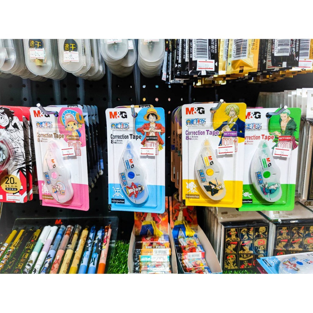 เทปลบคำผิด  One Piece สินค้า คุณภาพ แบรนด์ M&G