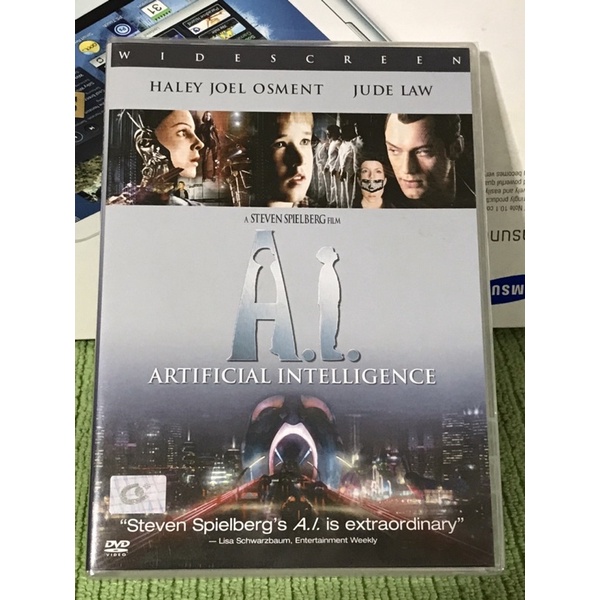 dvd : A.I. ARTIFICIAL INTELLIGENCE ใหม่มือ 1 ซีล