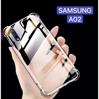 ส่งจากไทย เคสมือถือ Case Samsung Galaxy A02 เคสกันกระแทก เคสใส เคสโทรศัพท์ เคสโทรศัพท์ต้านเชื้อแบคทีเรีย