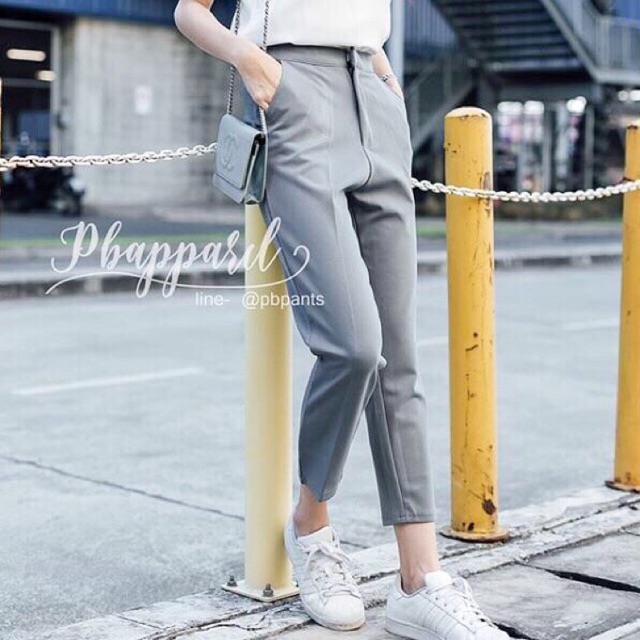 กางเกง5ส่วน pbpants สีเทา ไซส์ s ใหม่ ส่งต่อ