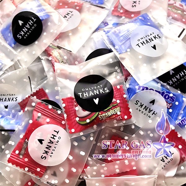 ⚡️⚡️แถมทุกออเด้อ⚡️พร้อมส่ง⚡️🌈 ของแถมจีบลูกค้า ของแถม ลูกอมคละรส 1บาทเท่านั้น ถุงแถบกาว⚡️⚡️