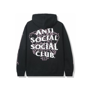 เสื้อฮู้ด anti social club car underwater black hoodie