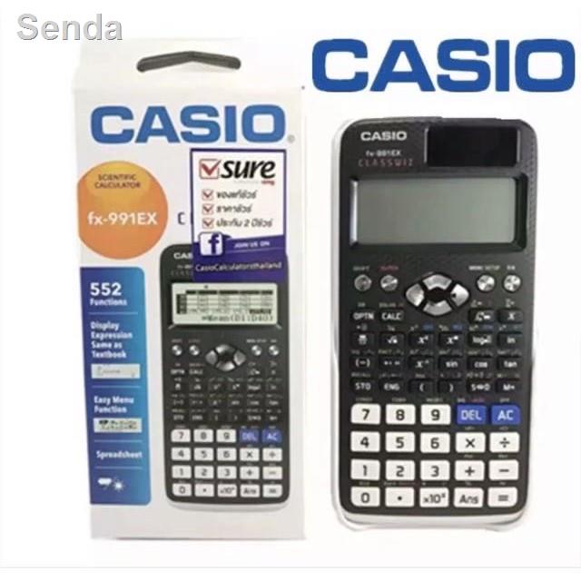 ✹♨卐เครื่องคิดเลข Casio Fx-991EX ClasswizและCASIO เครื่องคิดเลข รุ่น FX-991ES PLUS 2nd editionอุปกรณ
