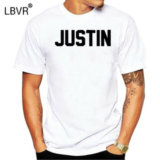 เสื้อยืดแขนสั้น พิมพ์ลาย Justin Bieber สไตล์ฮิปฮอป สําหรับผู้ชายS-5XL