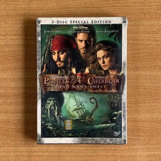 DVD : Pirates of the Caribbean Dead Mans Chest (2006) (2 disc) [มือ 1 ปกสวม] Johnny Depp ดีวีดี หนัง