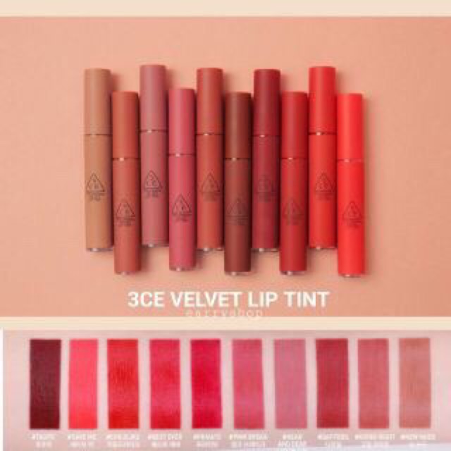 ลิป 3CE Velvet Lip tint #Going right แท้ 1000%