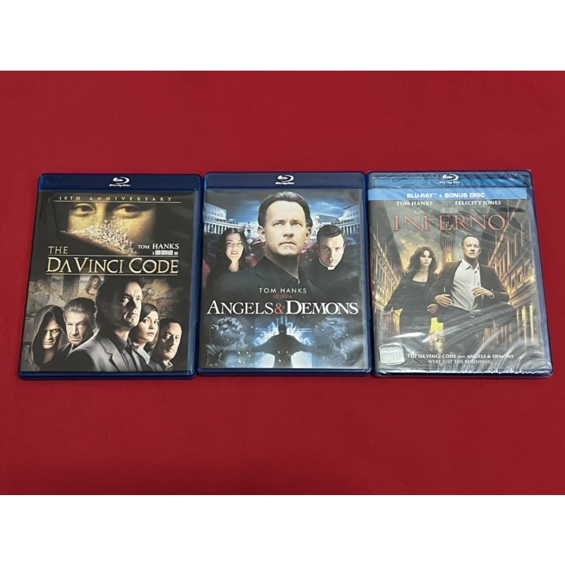 The Davinci Code + Angels & Demons + Inferno (Blu-ray แผ่นแท้)