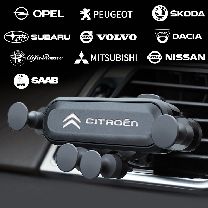 [ลดกระหน่ํา] ที่วางโทรศัพท์ในรถยนต์ แบบหนีบอัตโนมัติ ปรับมุมได้ สําหรับ Audi Peugeot BMW