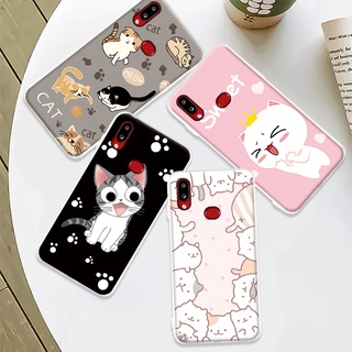 Samsung A10 A10S เคสการ์ตูนน่ารัก ซิลิโคนนิ่ม TPU เยลลี่ เคสโทรศัพท์