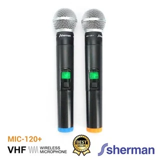 Sherman ชุดไมโครโฟนไร้สาย VHF รุ่น MIC-120 Plus