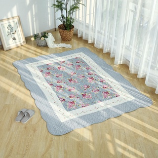 Floor Mat พรมเช็ดเท้าวินเทจ พรมเช็ดเท้าผ้าฝ้าย 160*210cm